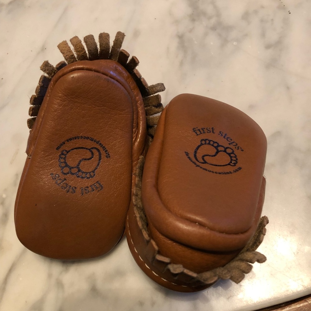 First Steps Moccasins - Picture 2 of 3